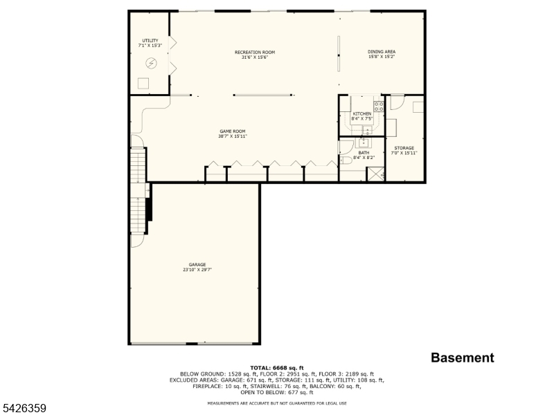 Floor Plan Basement