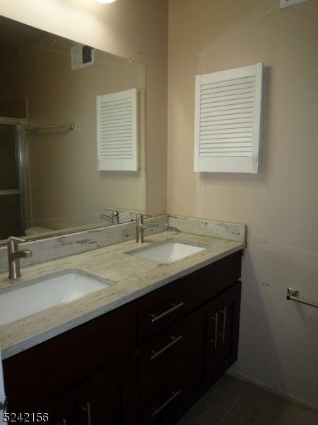 Bathroom with double sinks