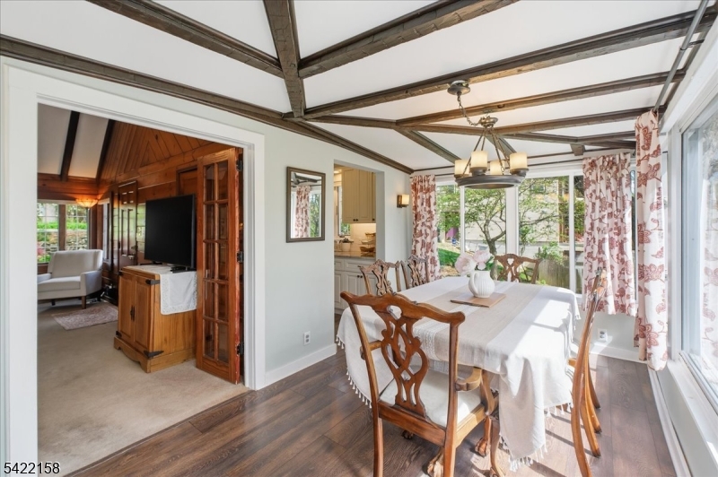 Dining Room w lake views