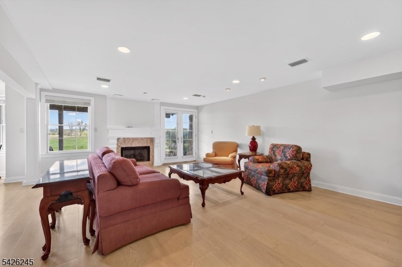 Fireplace in Lower Level