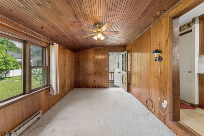 Family room leading to back