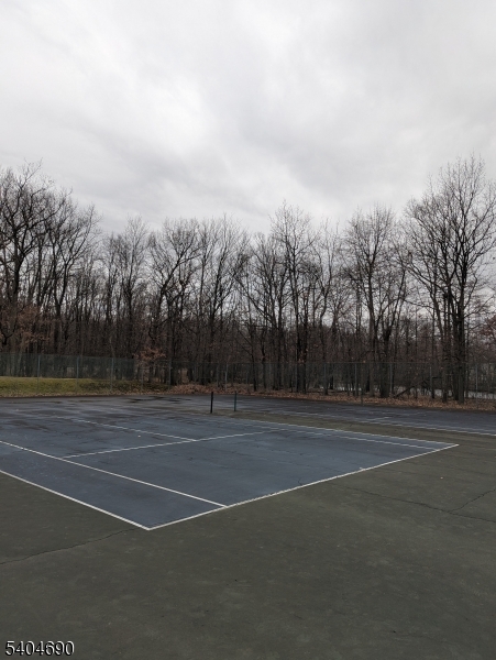 Community tennis courts