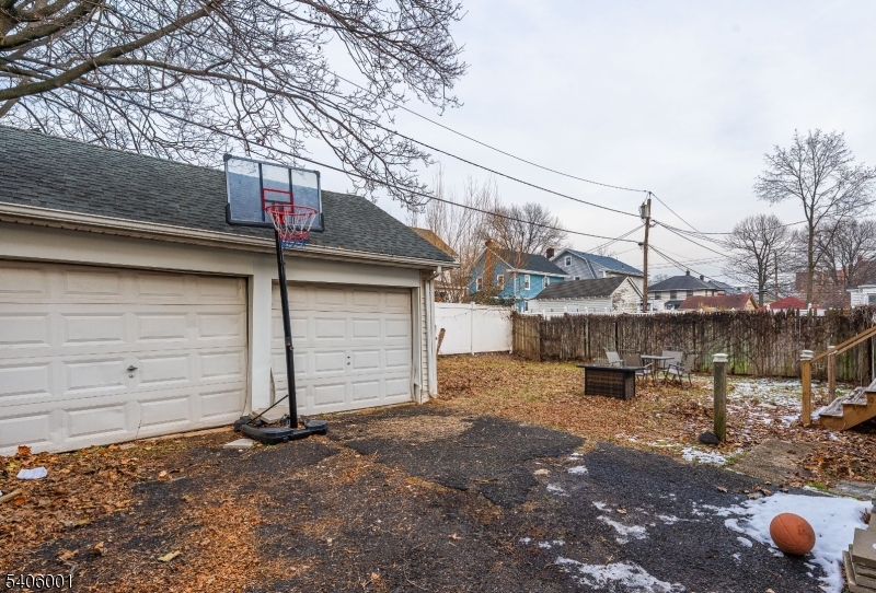 Garage & Backyard