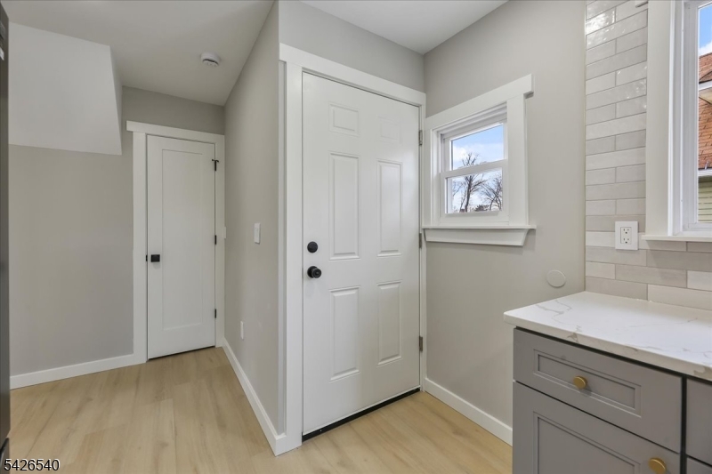 entrance door of the unit