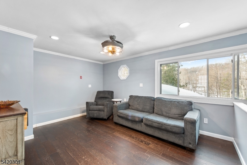 Dining room used as living