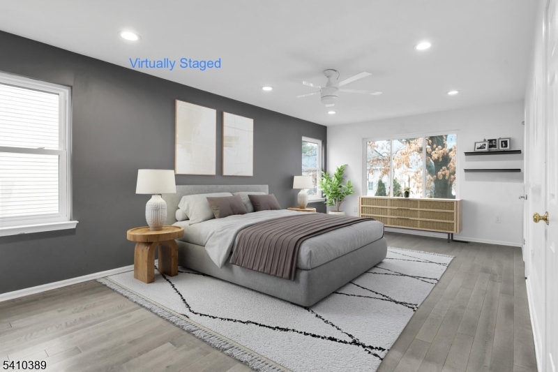 Virtually Staged Bedroom