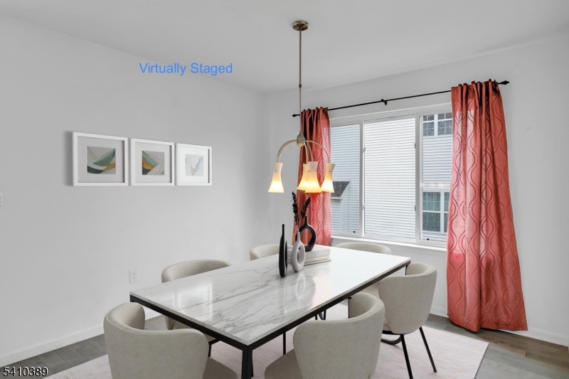 Virtually Staged Dining Room