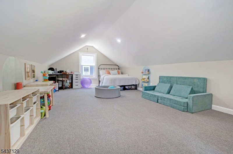 Walk up finished attic/BR