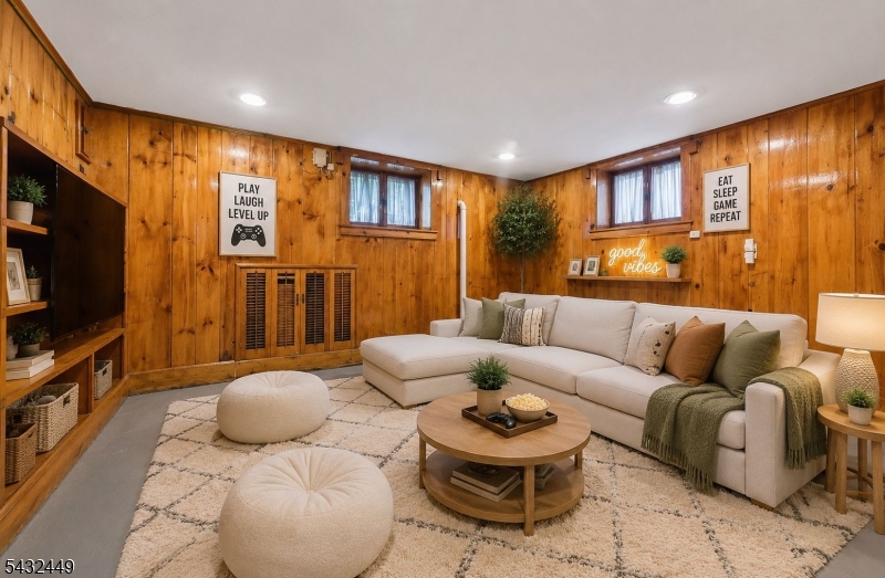 Rec Room - Staged