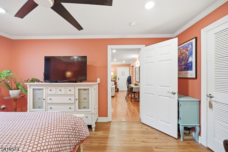 bed to living room