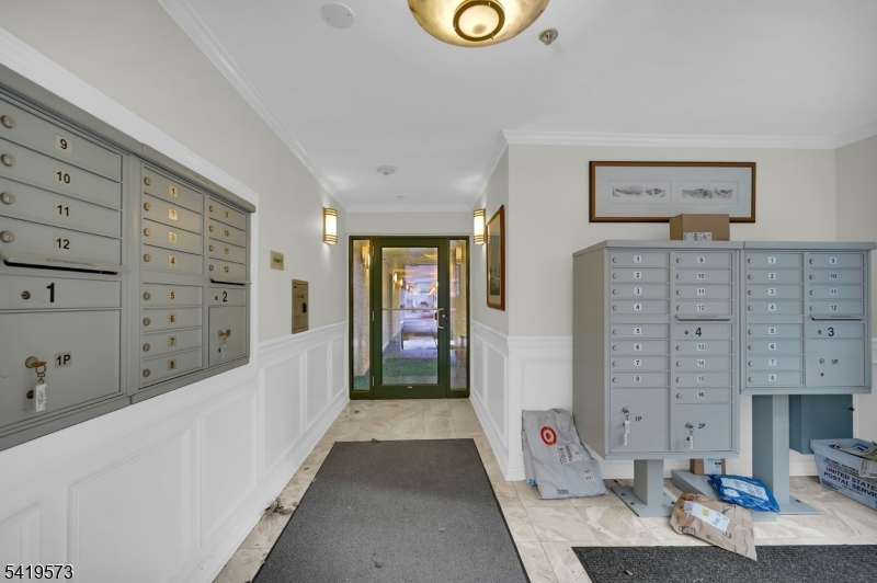 mail room and entrance