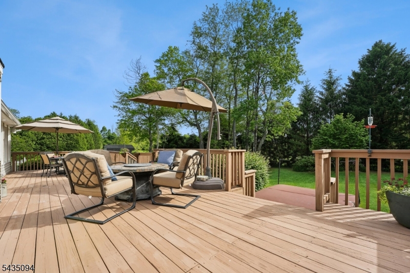 Deck with Access to Hot Tub