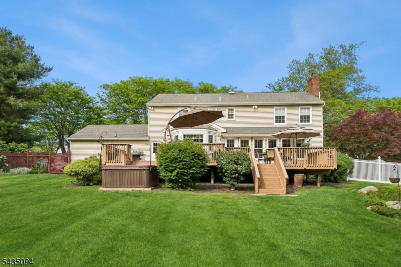 Full Backyard & Deck View