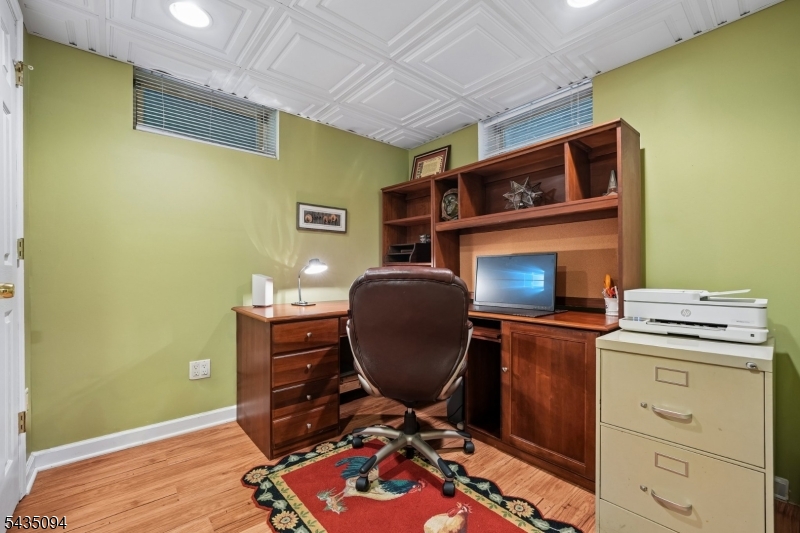 Basement Work-from-Home Office
