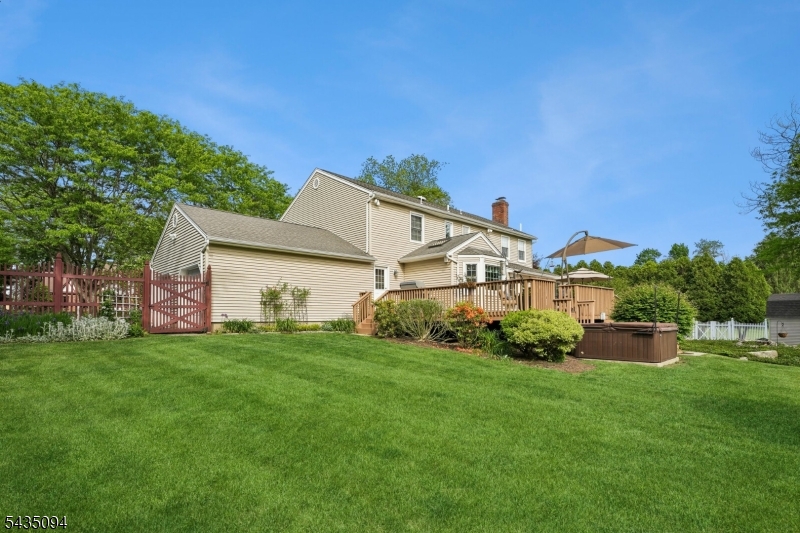 Backyard View to House