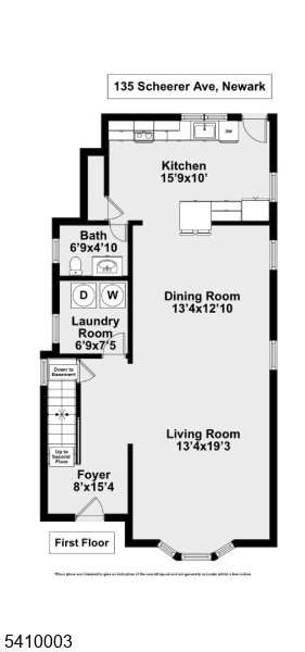 Floor Plan First Floor
