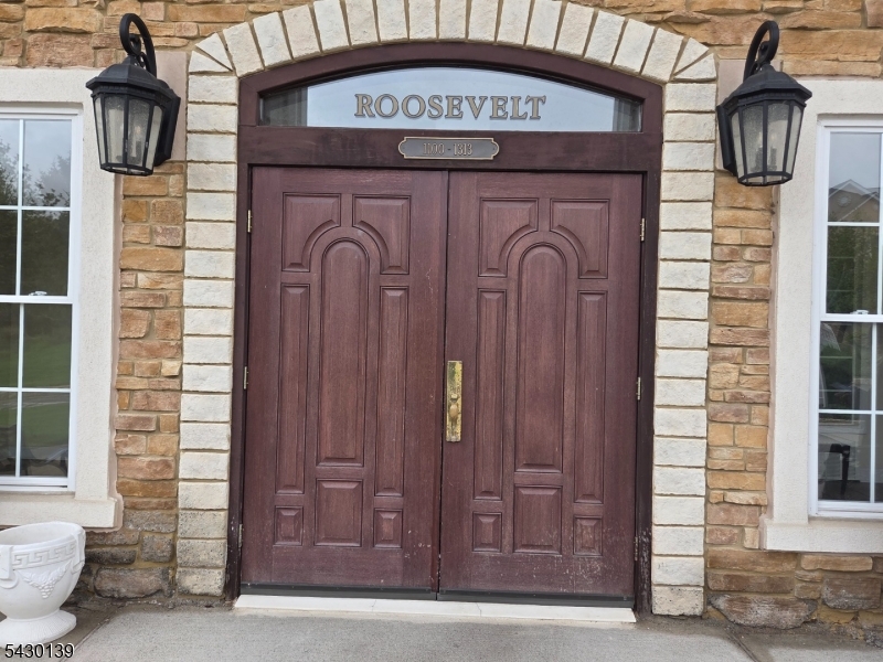 Entryway of building