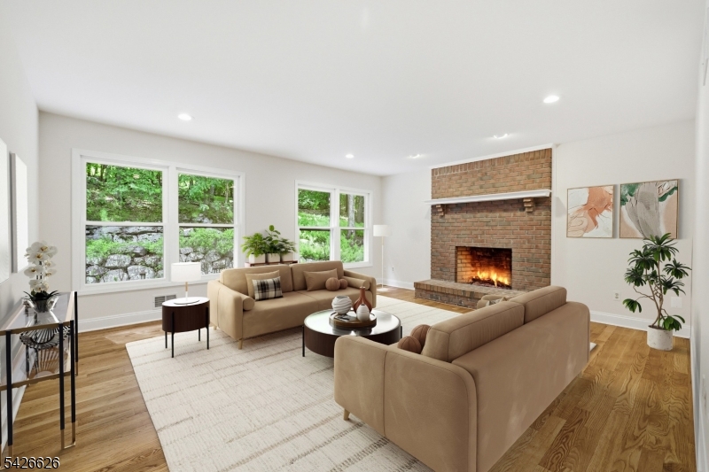 Family Room -Virtually Staged