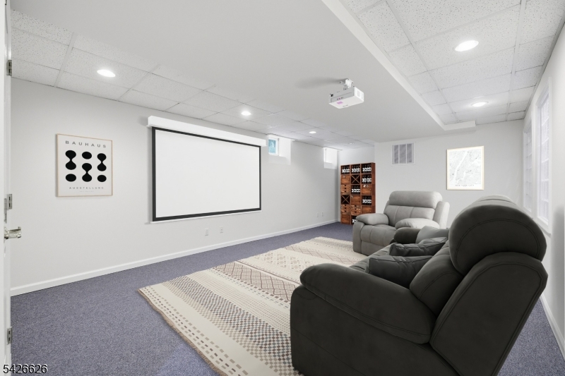 Basement -Virtually Staged
