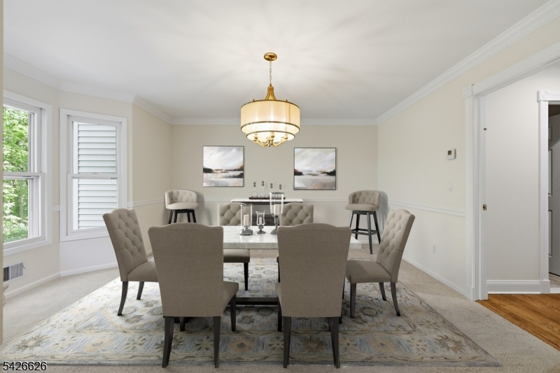 Dining Room -Virtually Staged