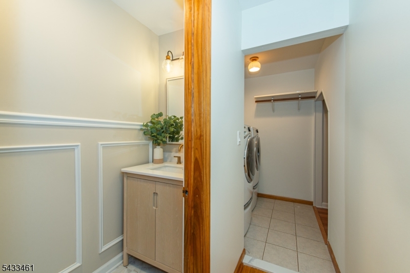 1st Floor Updated Half Bath