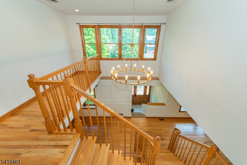 Grand 2nd floor view of Foyer