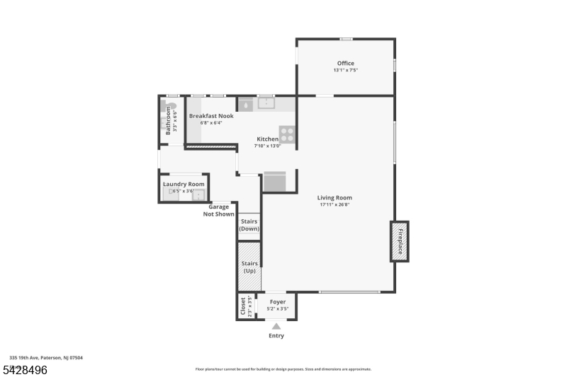 1st Flr - Floor Plan