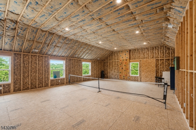 Unfinished Loft Above Garage