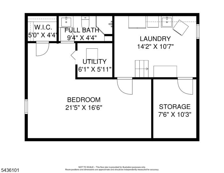 floor plan basement