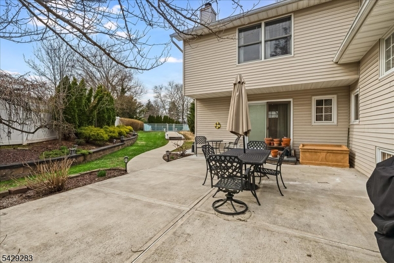Backyard patio
