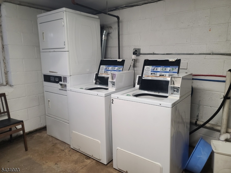 Shared washer dryer