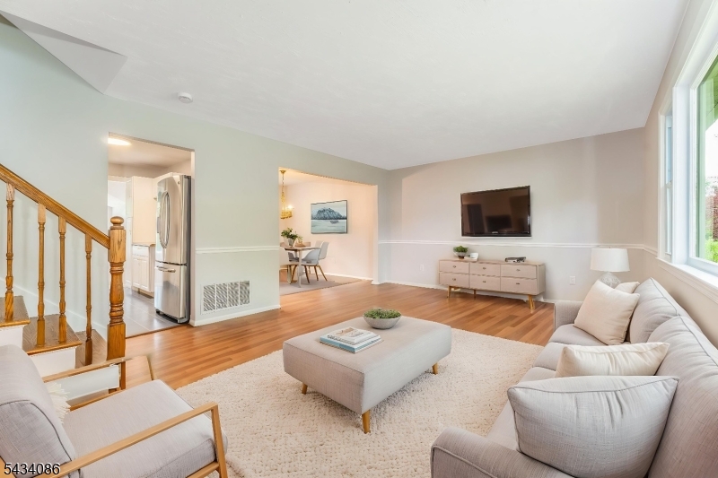 STAGED LIVING ROOM