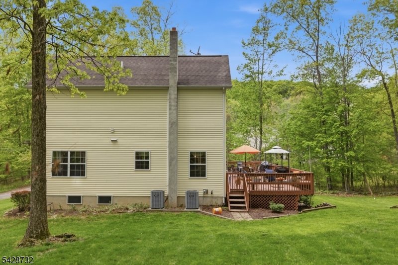 Side yard view of home.