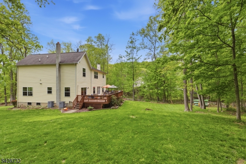 Side view of property