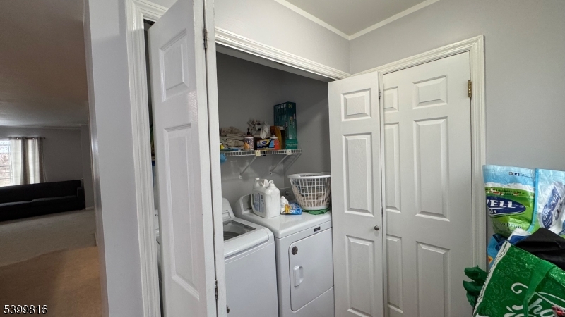 Laundry off kitchen