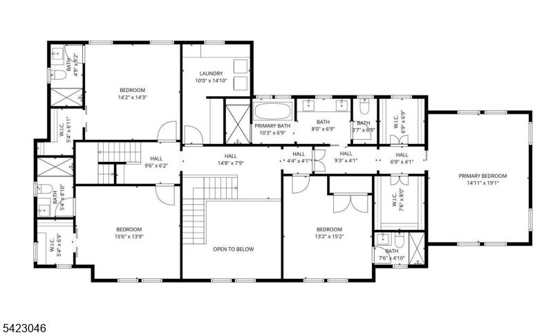 2nd floor floorplan