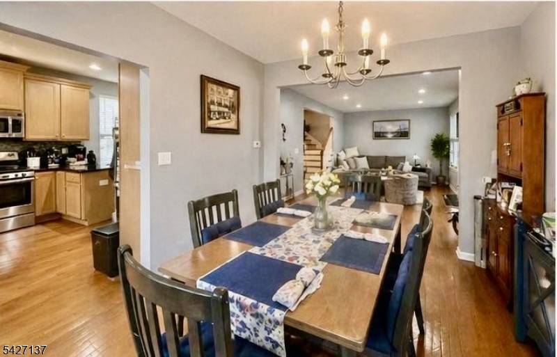 View from the dining room