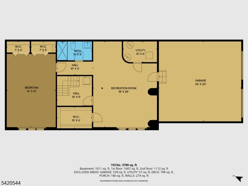 Basement Floor Plan