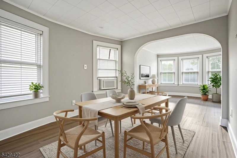Staged Dining room