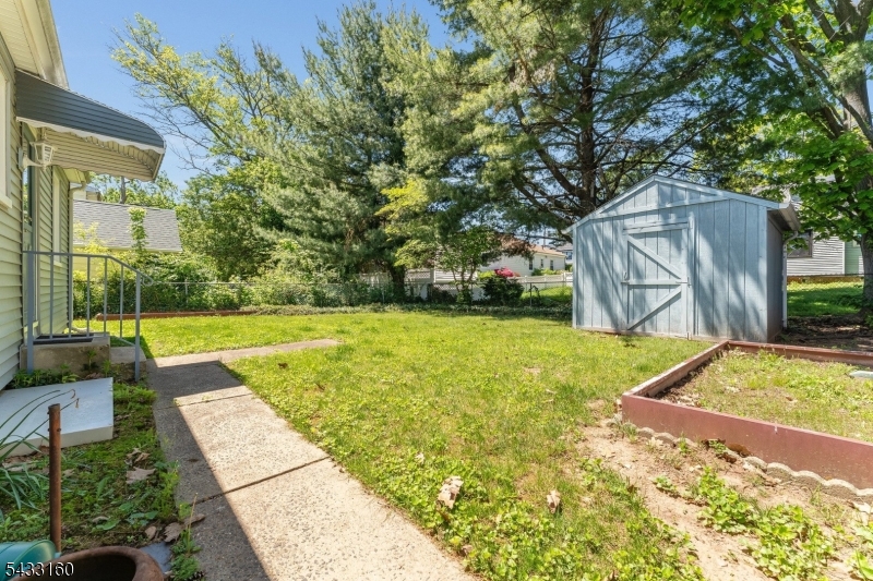 Backyard with Shed