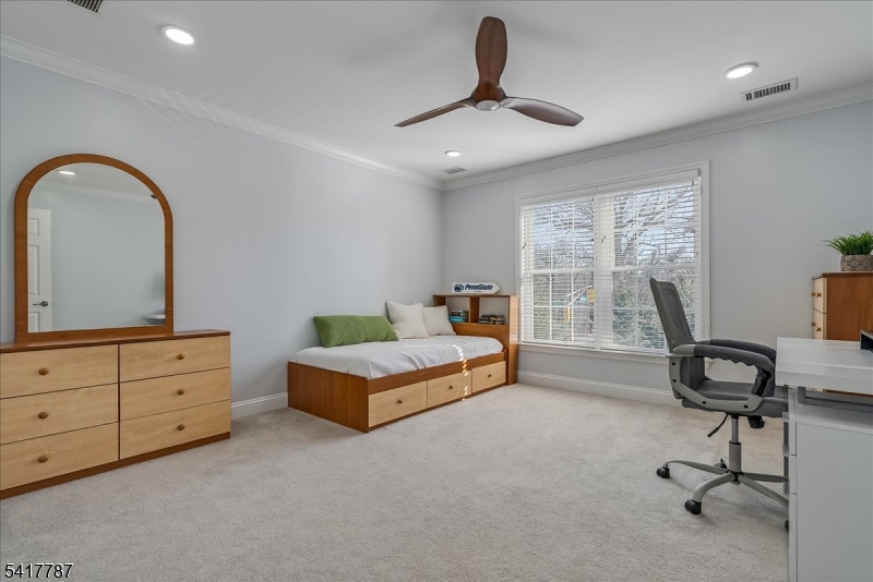 Spacious bedroom