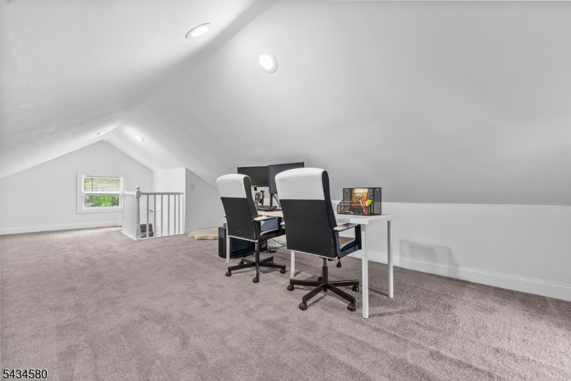 Finished attic / office space