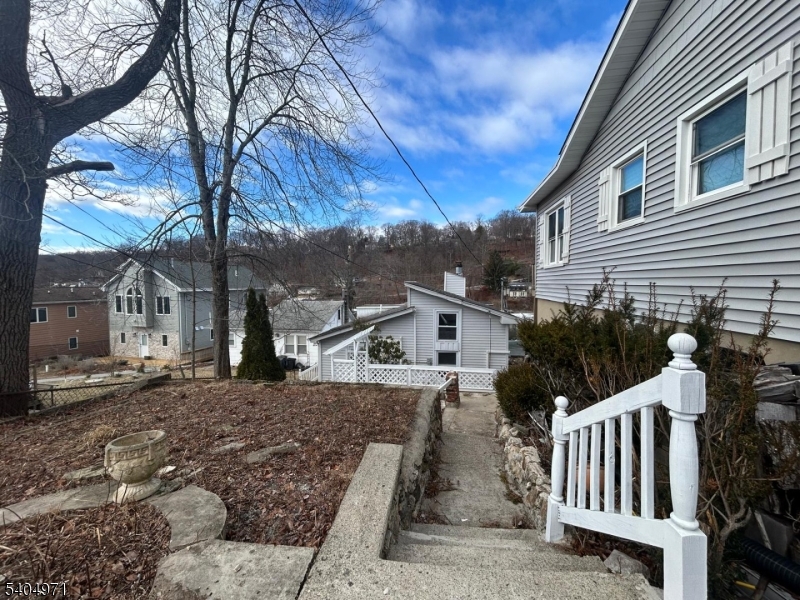 Steps to front door from drive