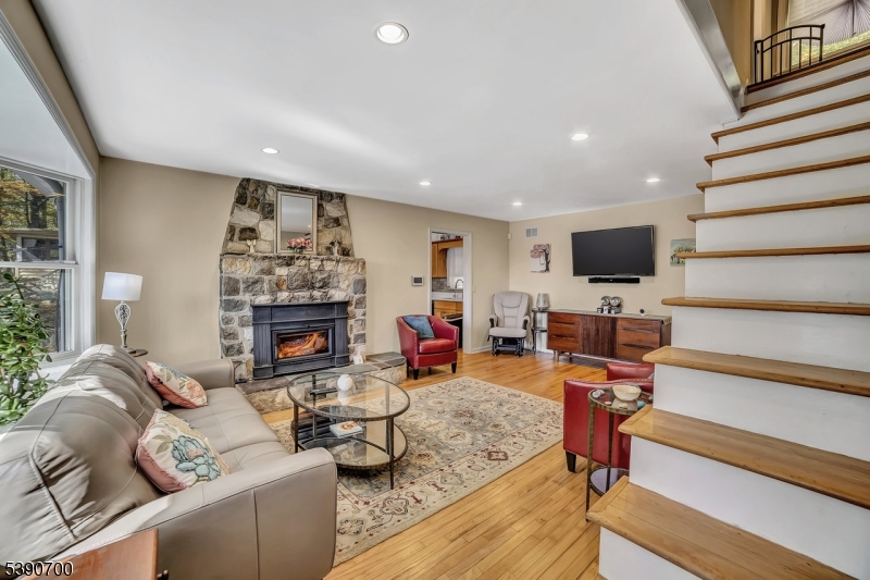 Living Room w/ Cozy Fireplace