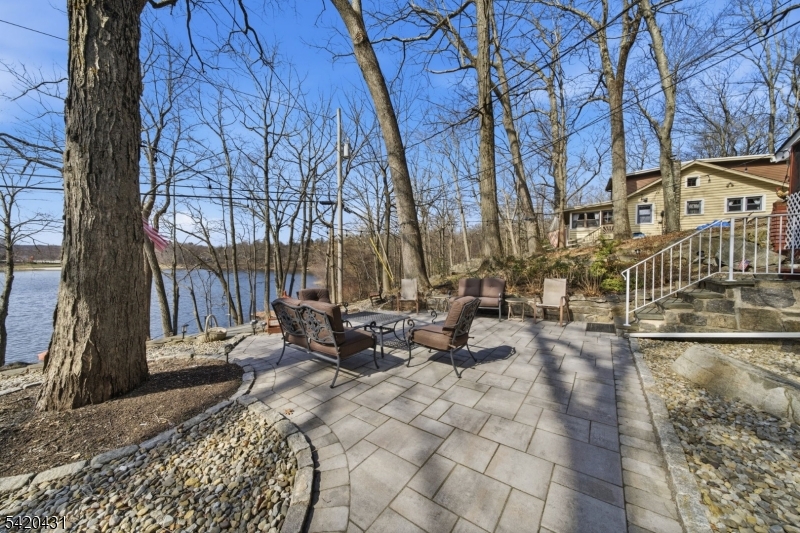 Patio with Lakeviews