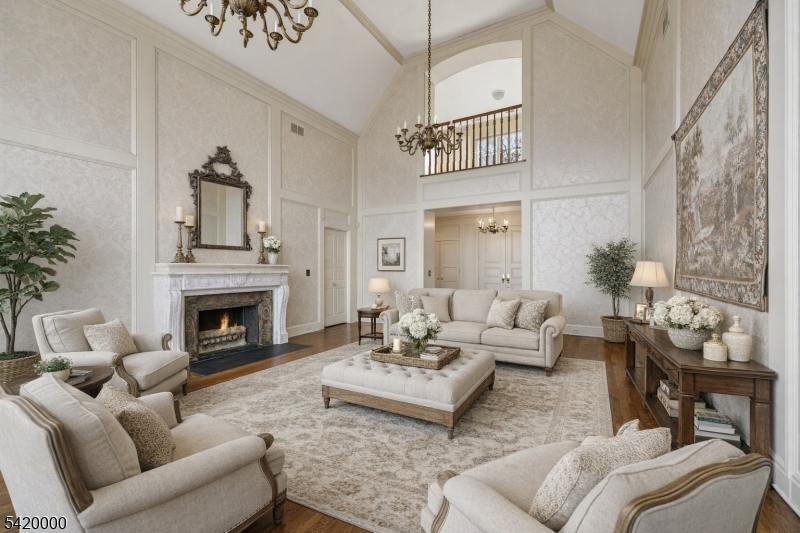 Living Room w/Fireplace