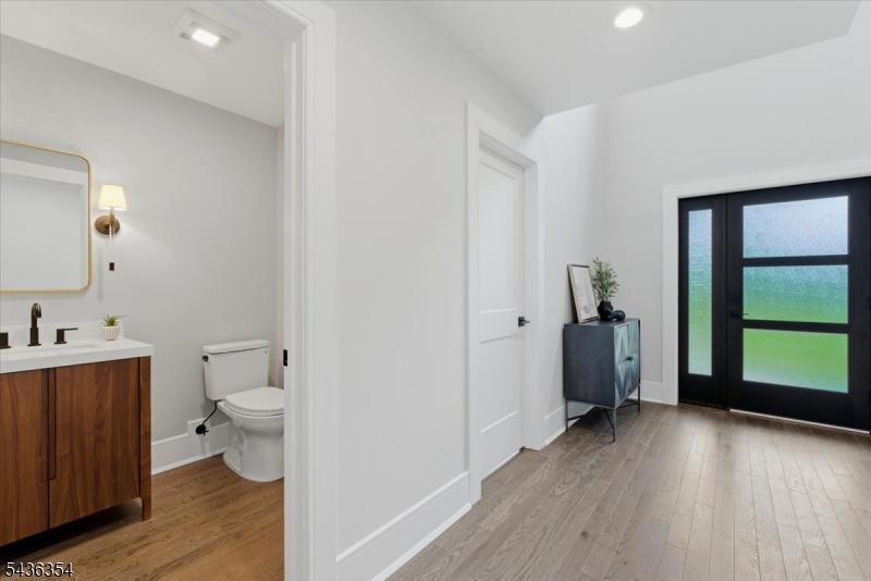 Powder Room by Entry