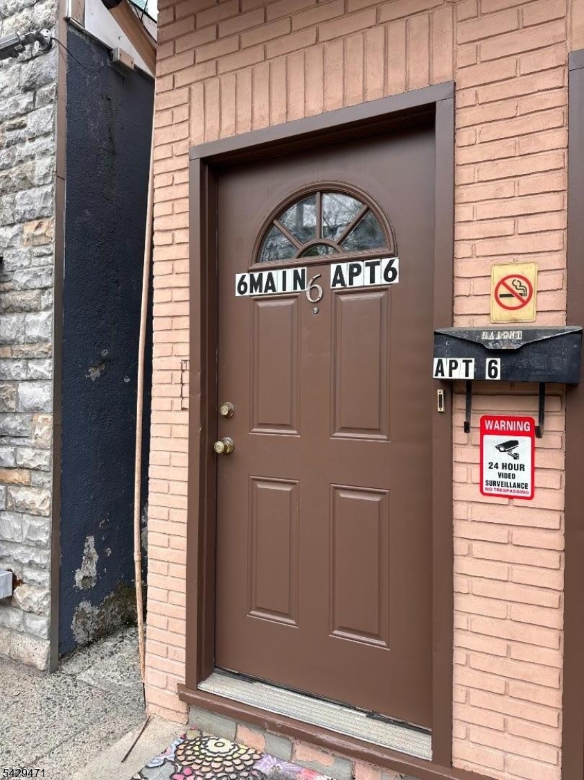 Front Door of Unit