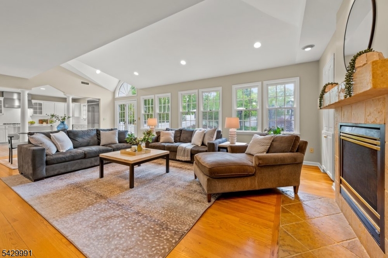Family Room with Fireplace