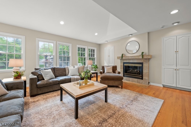 Family Room with Fireplace